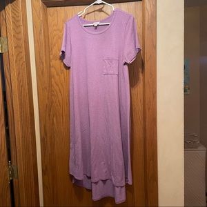 Purple LuLaRoe Carly size M